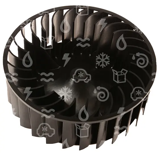 kolo oběžné ventilátoru sušičky ARISTON / INDESIT / WHIRLPOOL, C00738545